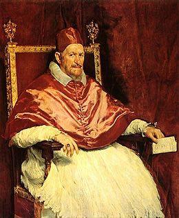 Diego Velazquez Portrait of Pope Innocent X,